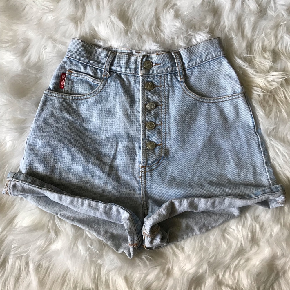 VTG HIGH WAISTED SHORTS BONGO BY GENE MONTESANO